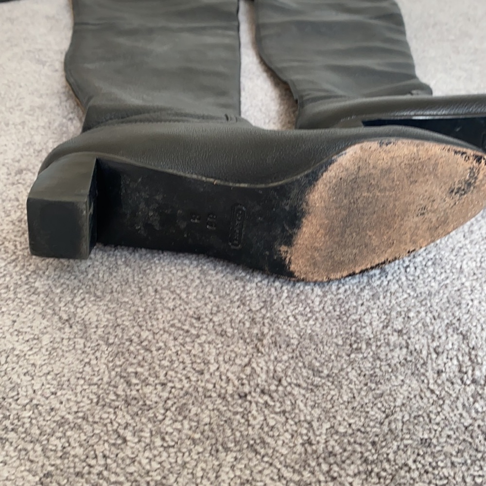 Coach Carly Over the Knee Boots, Size 6.5 - Picture 3 of 4